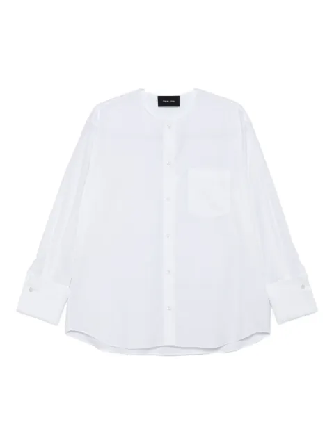 Simone Rocha mandarin-collar pocket shirt