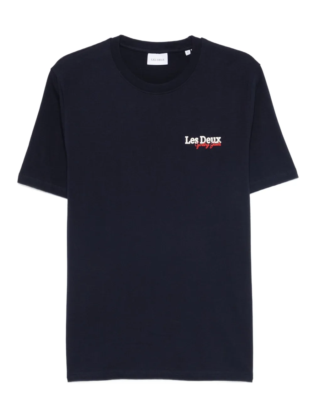 Les Deux Racing organic cotton T-shirt | Blue | Image 1