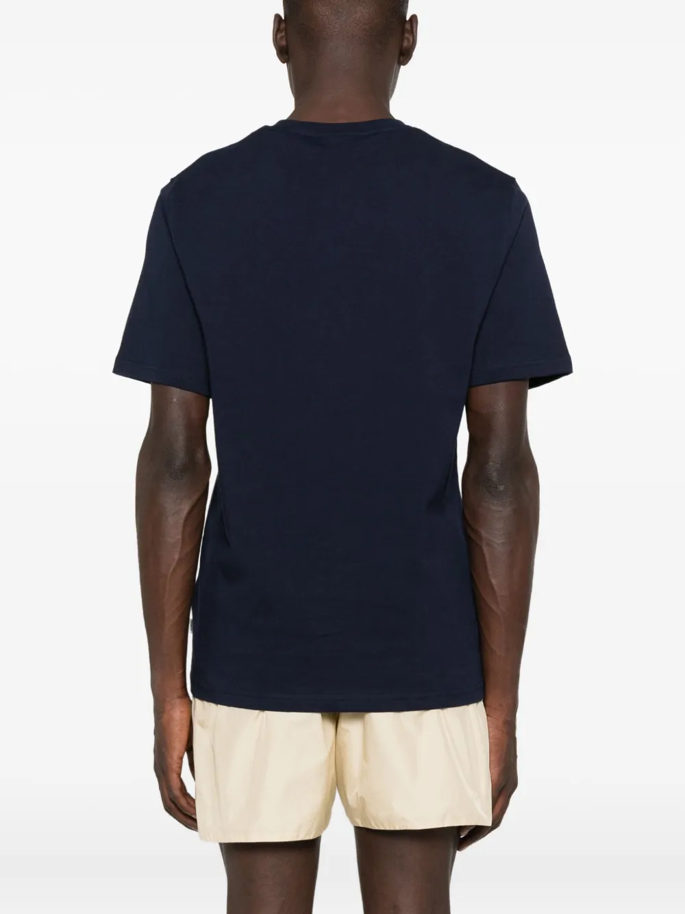 Les Deux Racing T-shirt van biologisch katoen Blauw