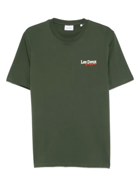 Les Deux Racing organic-cotton T-shirt