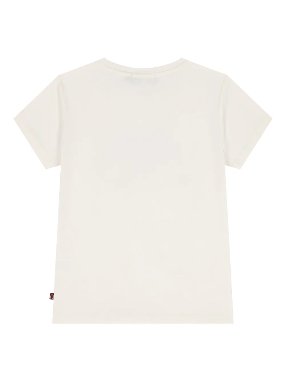 Aigner Kids heart-print T-shirt Wit