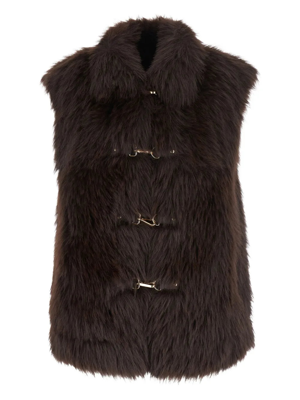 faux-fur vest