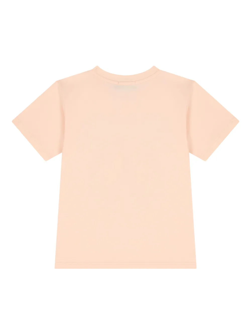 Aigner Kids bow-print T-shirt Roze