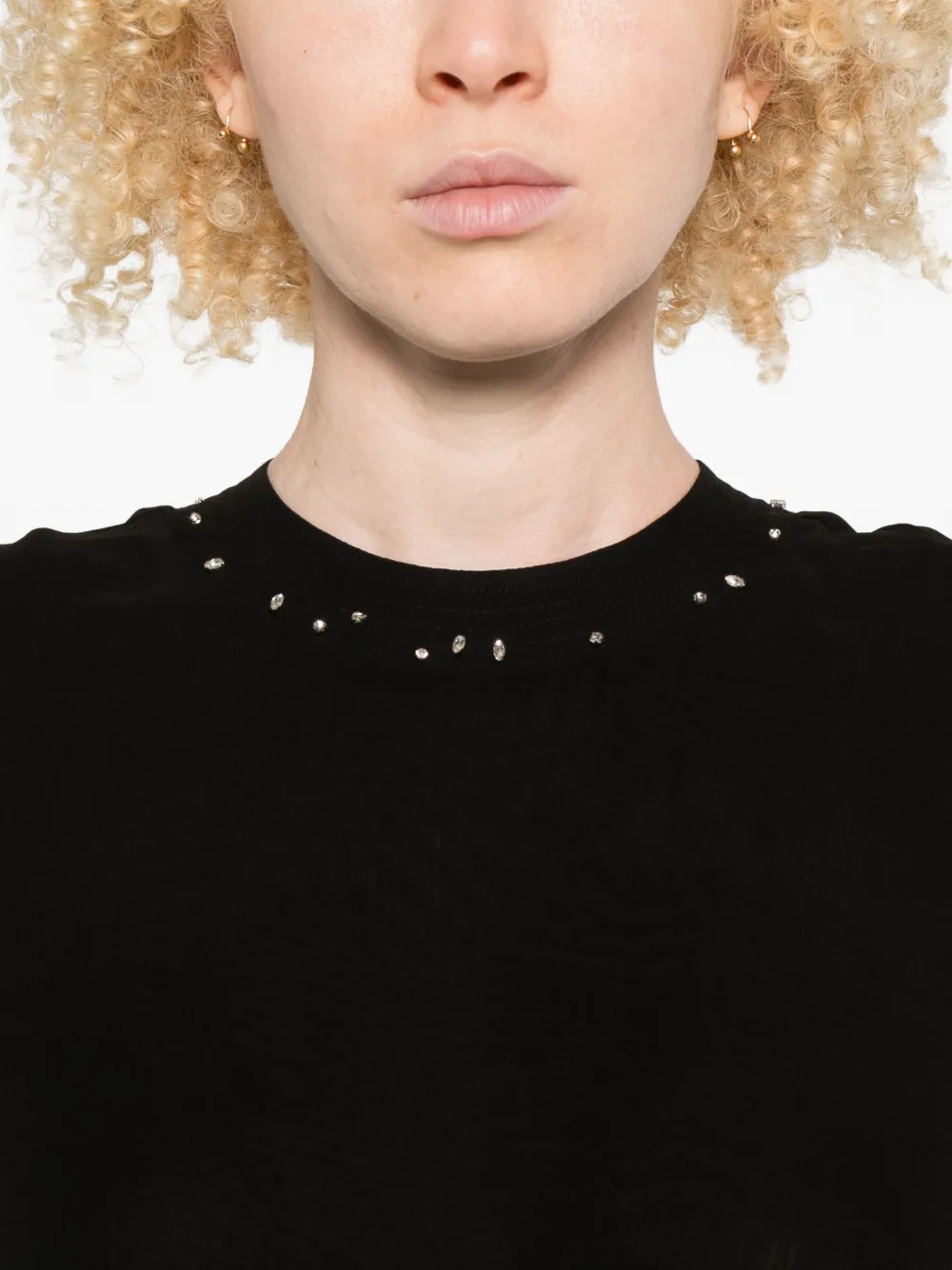 Forte Mouwloze top Zwart