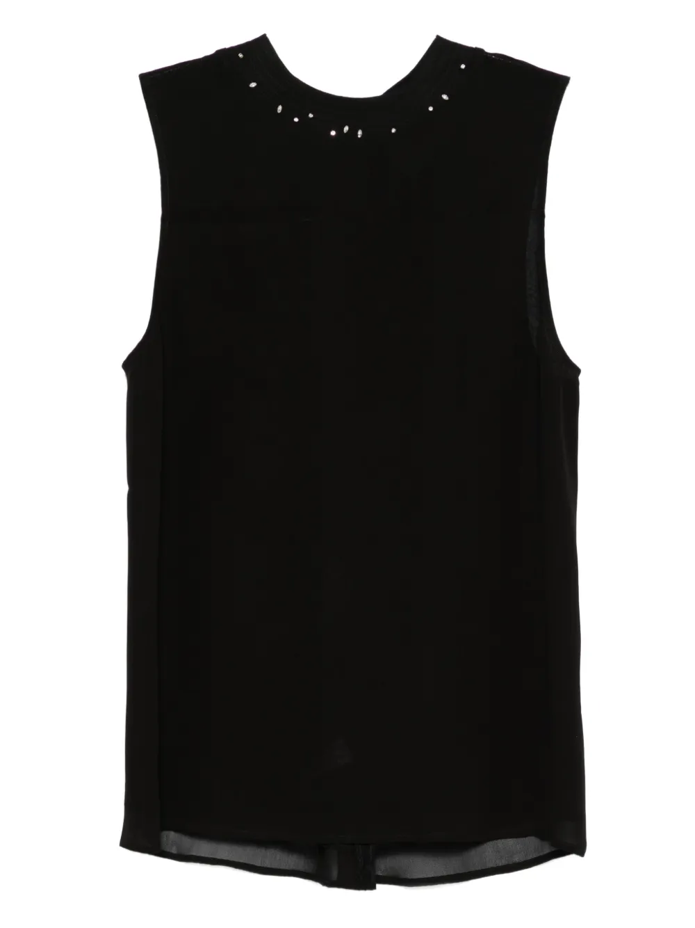 Forte Forte embellished sleeveless top | Black | Image 1