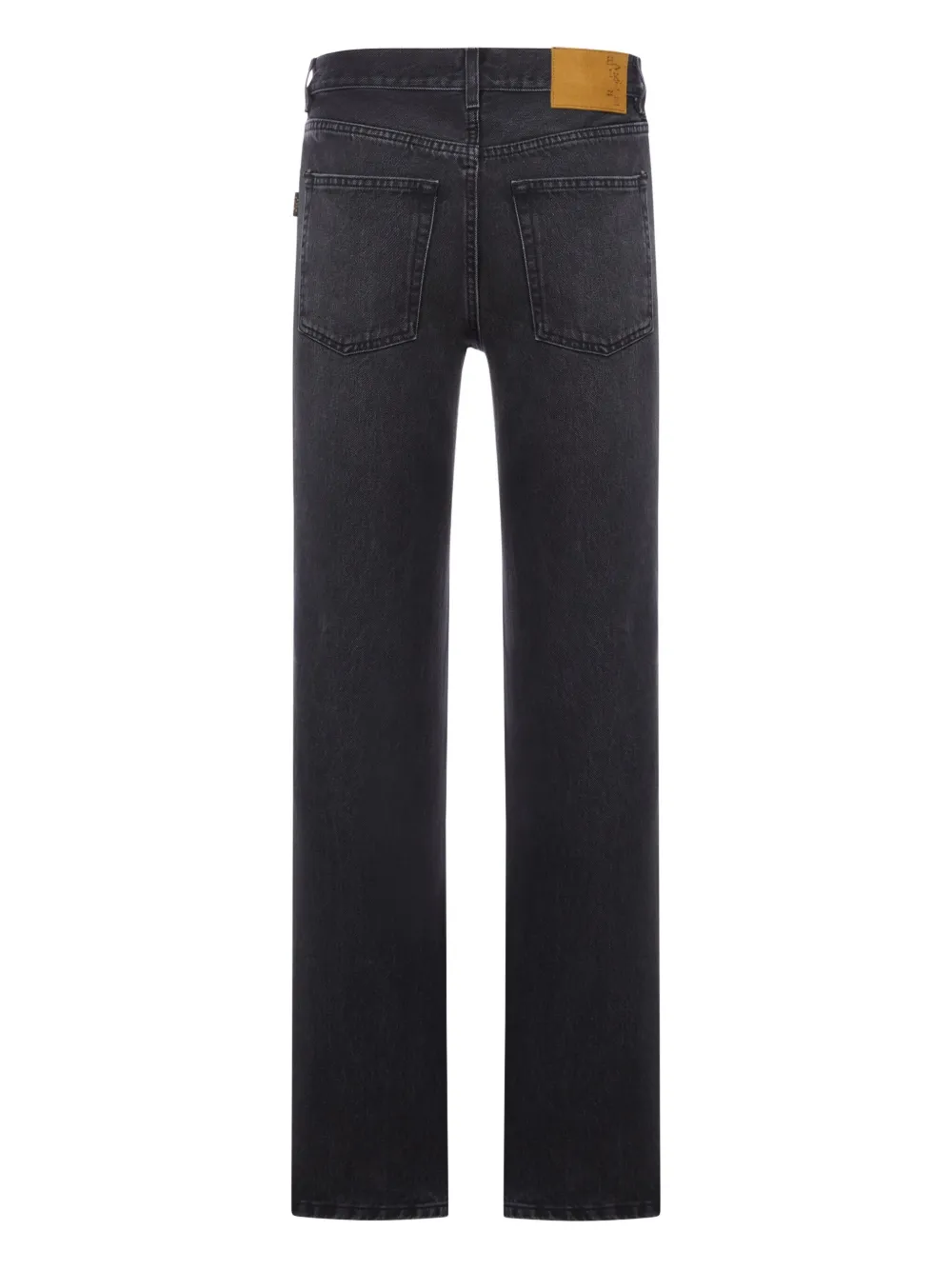 Haikure five-pocket straight-leg jeans - Zwart
