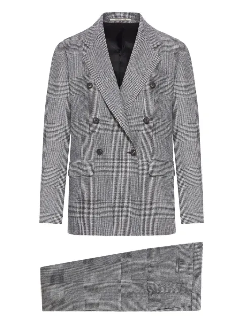 Tagliatore prince of Wales check wool suit