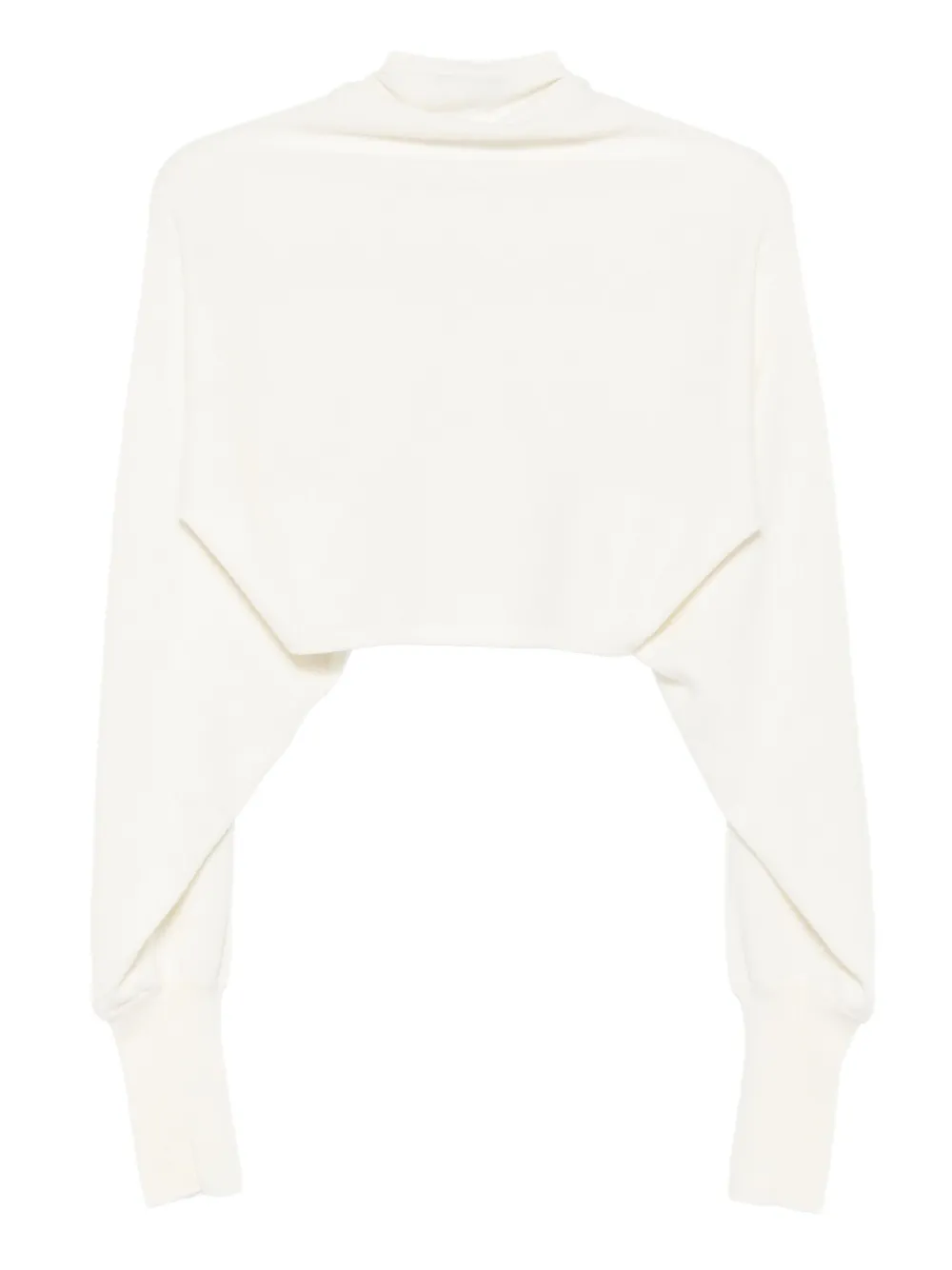 Alberta Ferretti pearl-embellished cropped cardigan | Cardigans | Image 2