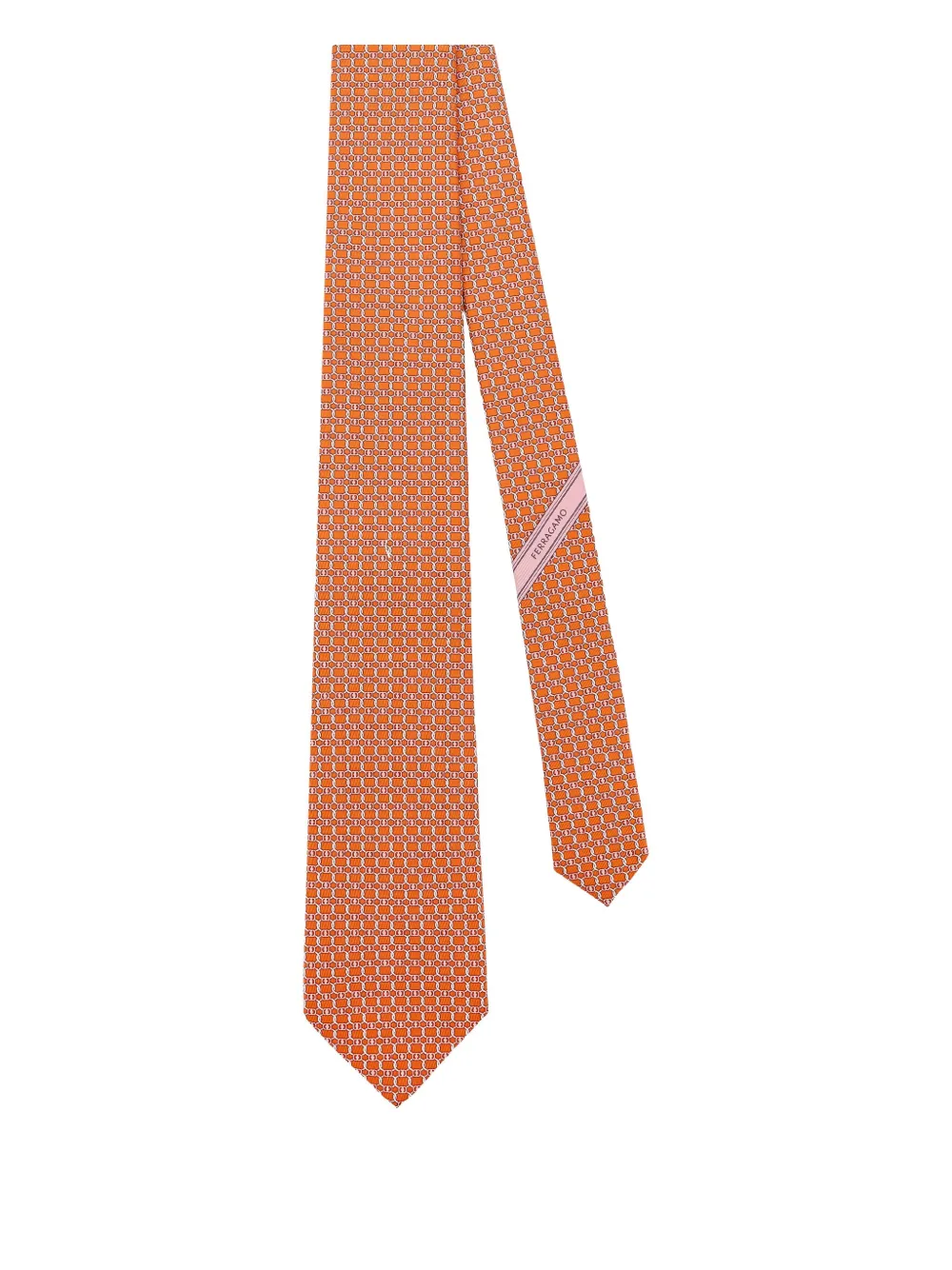 chain-pattern tie