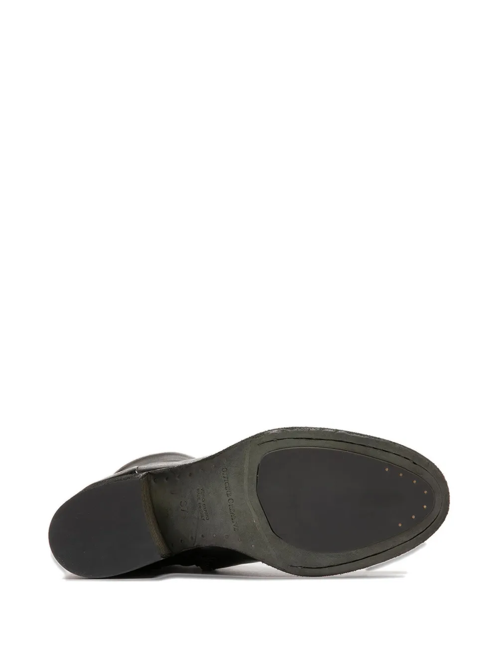 Officine Creative Denner zip boots Black