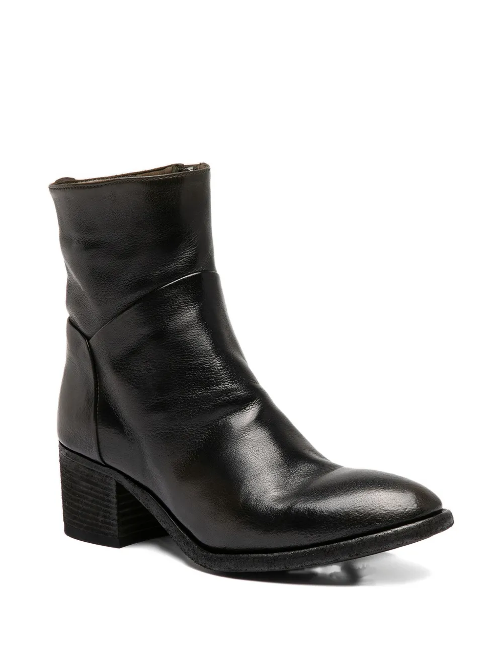 Officine Creative Denner zip boots Black