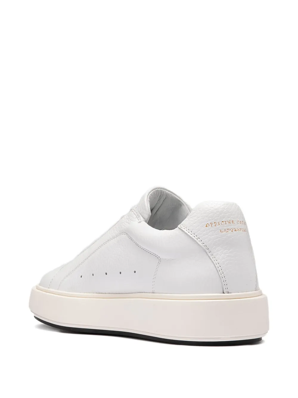 Officine Creative leather low-top sneakers White
