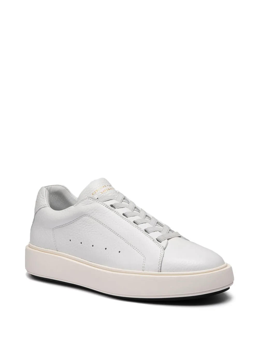 Officine Creative leather low-top sneakers White