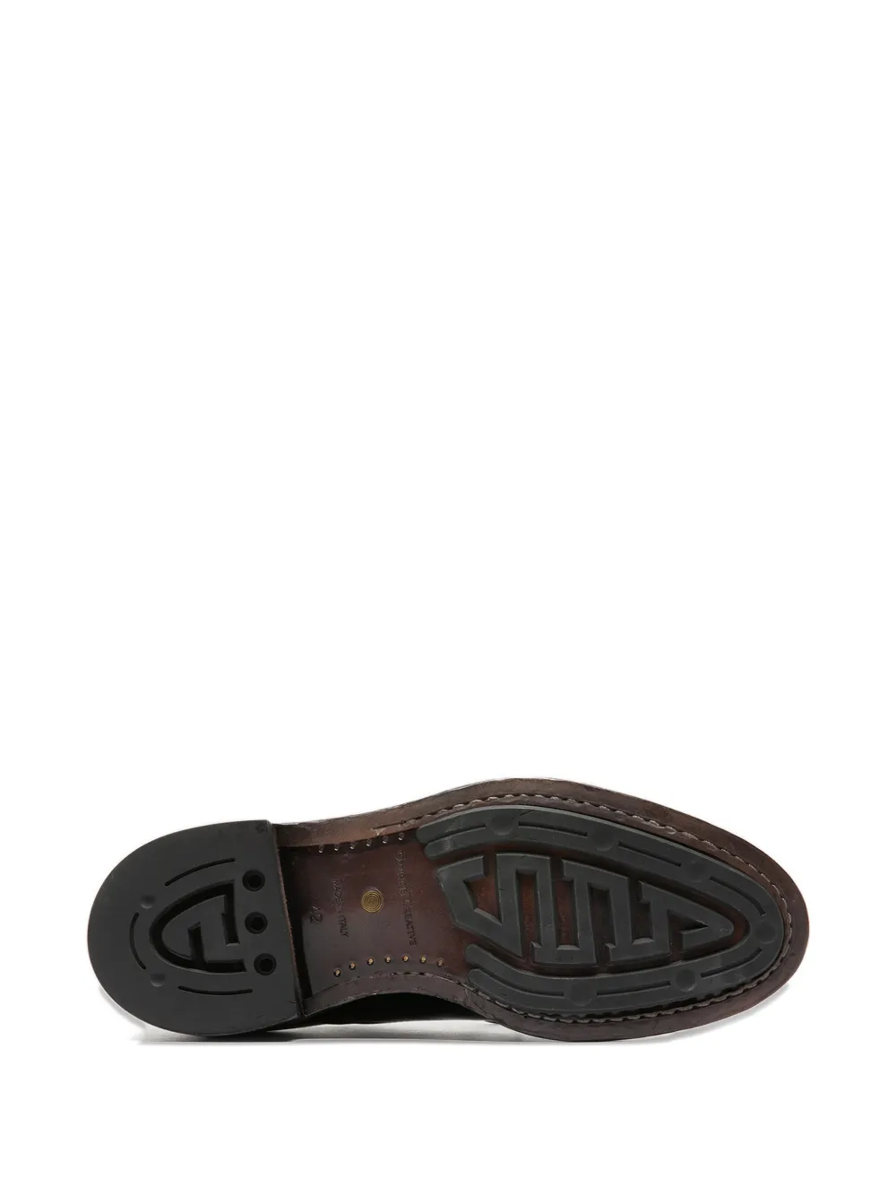 Officine Creative leather oxford shoes Black