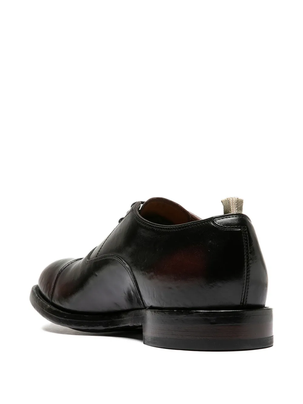 Officine Creative leather oxford shoes Black