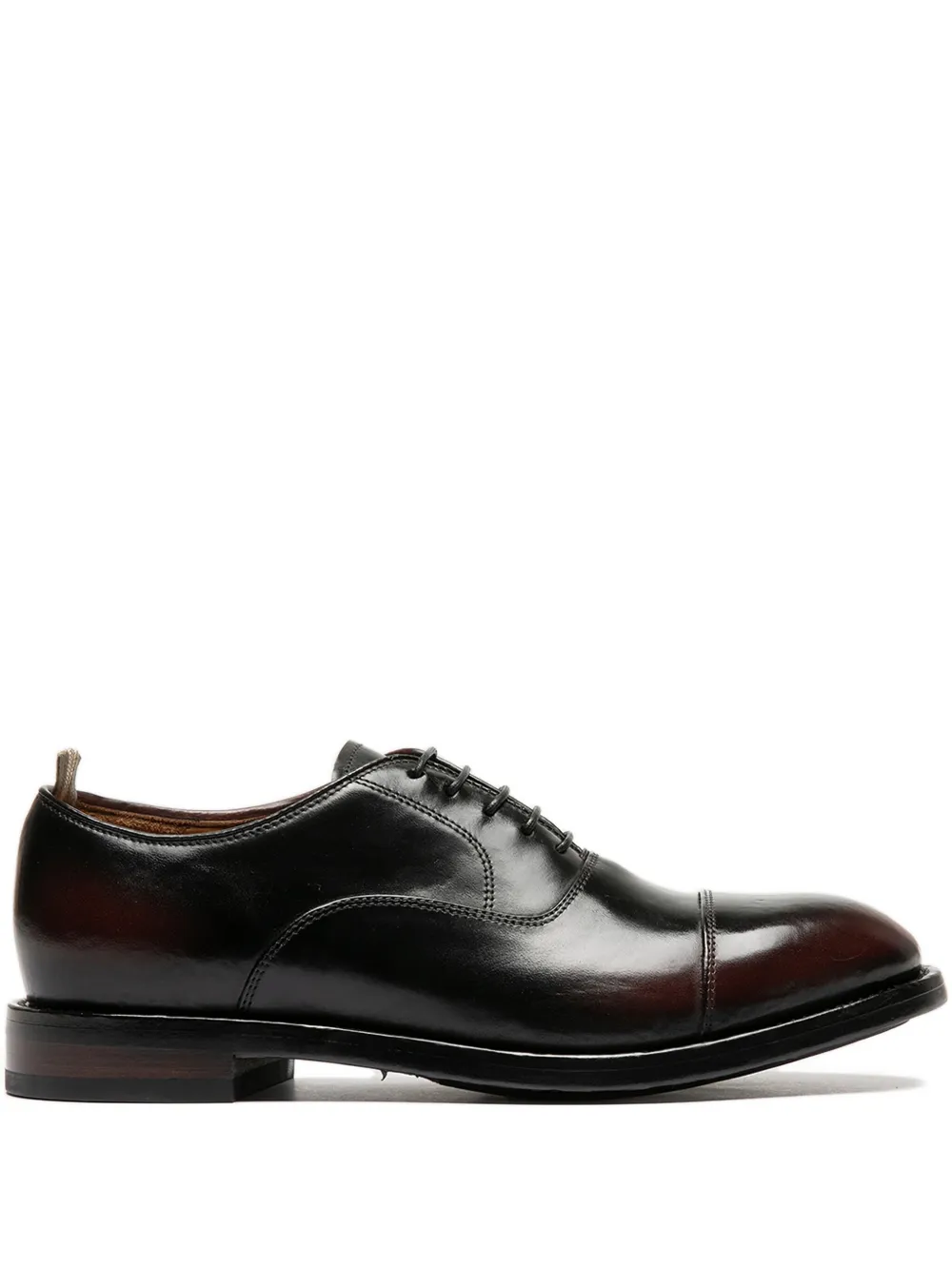 Officine Creative leather oxford shoes Black