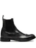 Officine Creative Lexikon 151 elastic-panel brogue boots - Black