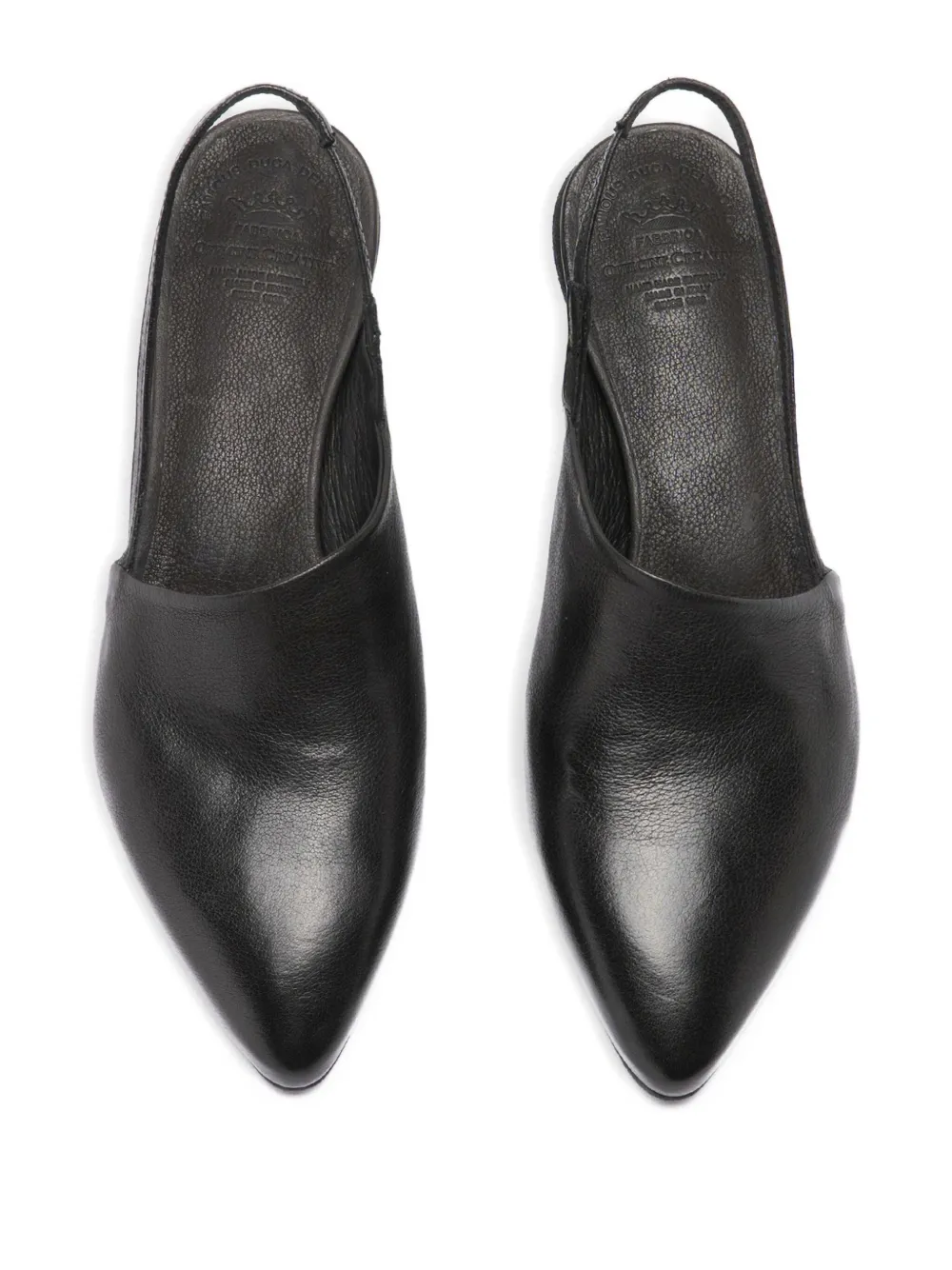 Officine Creative Slingback Pointed-toe Mules In Black