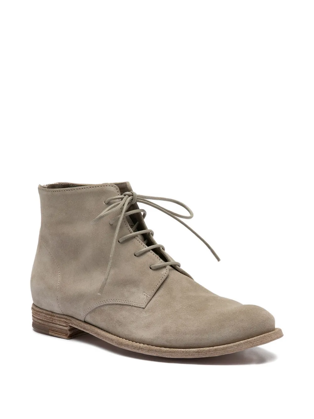 Officine Creative Lexikon Lace-up Zip Boots In Gray