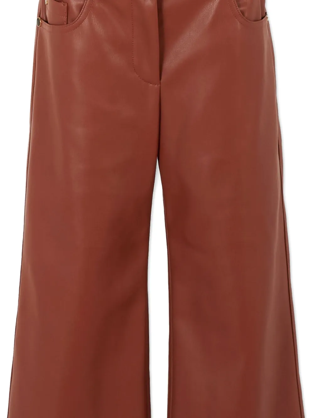MSGM Kids wide-leg trousers Bruin