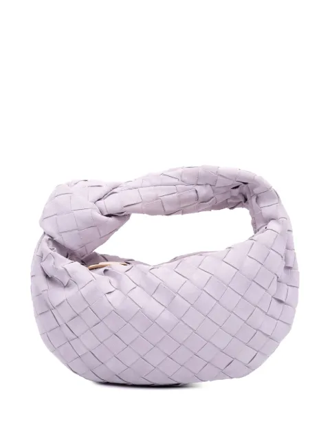 Bottega Veneta Pre-Owned 2012-2025 Mini Suede Intrecciato Jodie hobo bag