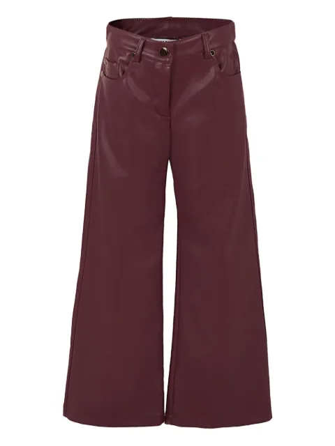 MSGM Kids wide-leg trousers
