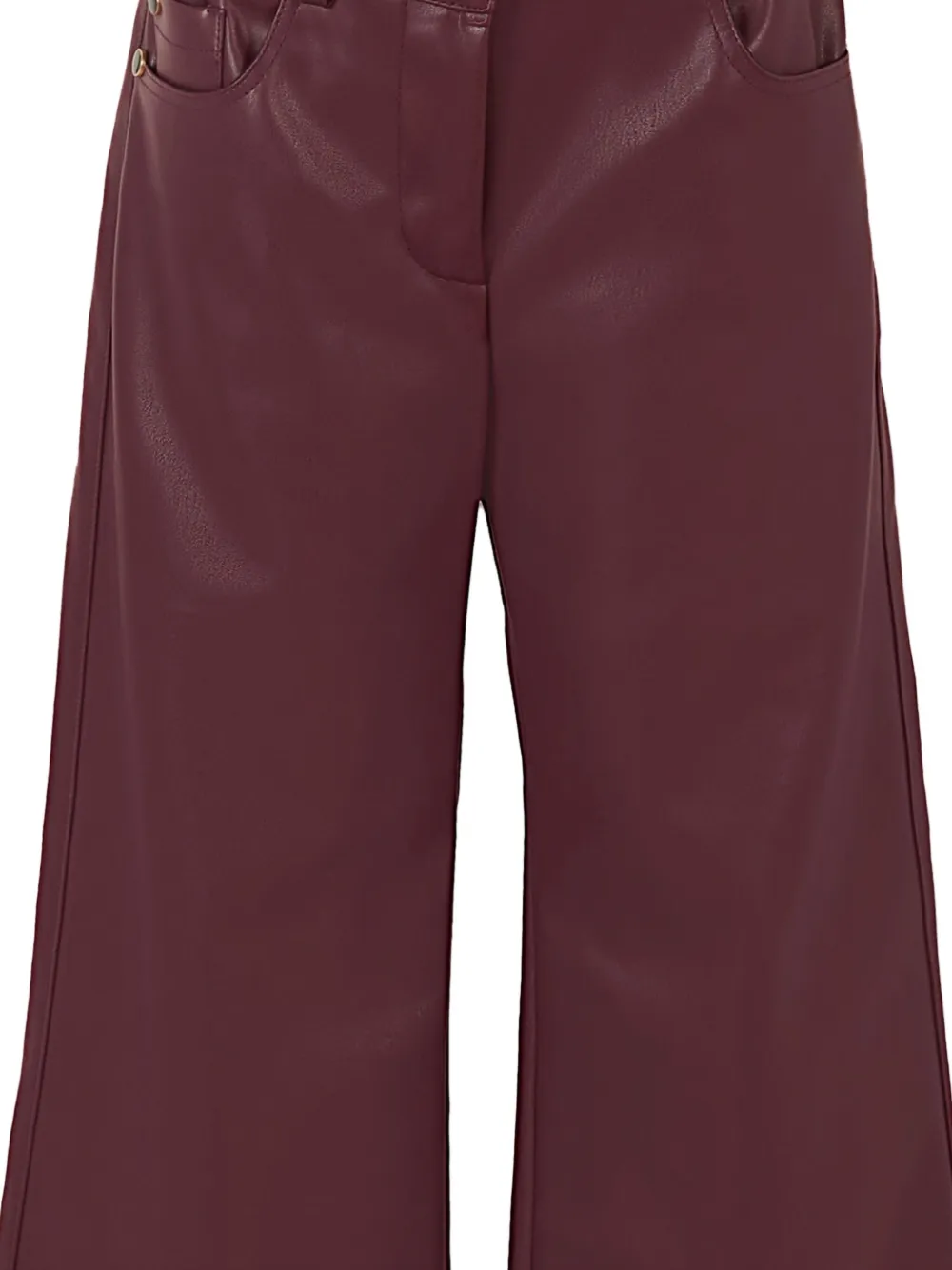 MSGM Kids wide-leg trousers Rood