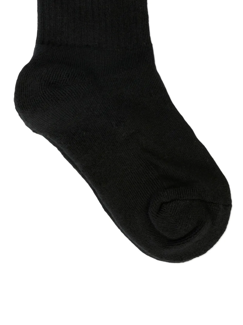 MSGM Kids logo-embroidered socks Zwart