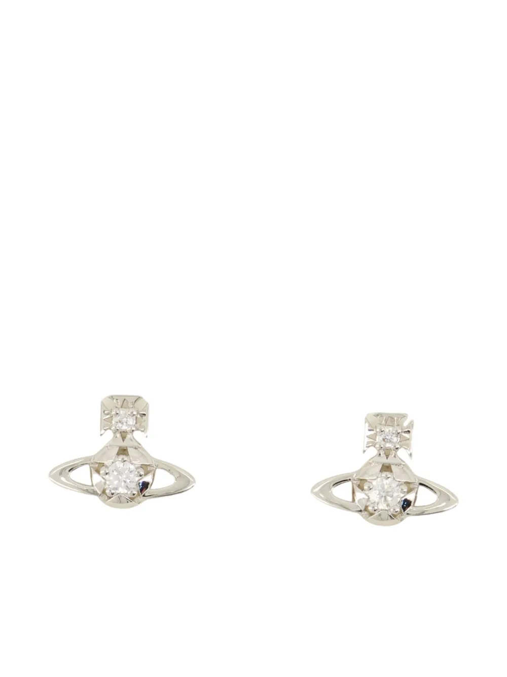 orb cubic zirconia earrings