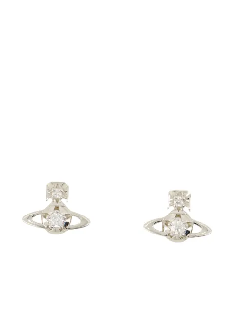 Vivienne Westwood orb cubic zirconia earrings