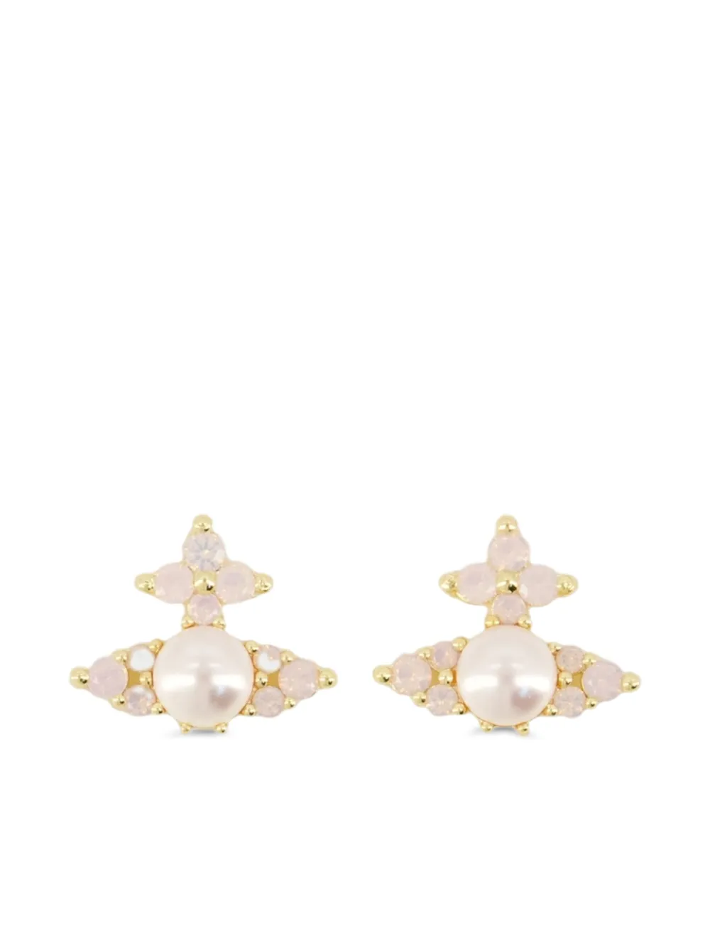 Vivienne Westwood Feodora faux-pearl earrings | Gold | Image 1