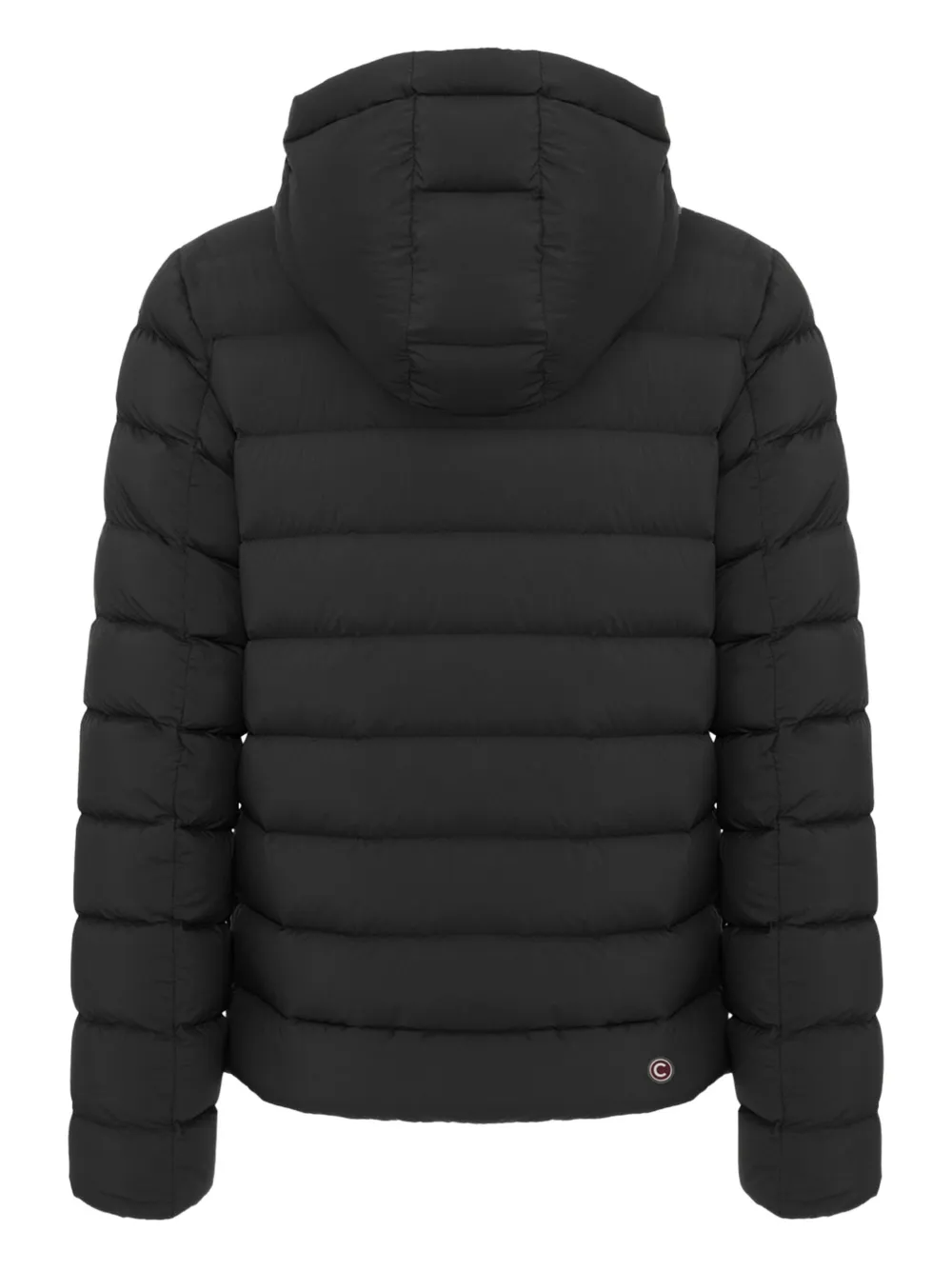 Colmar hooded quilted jacket Zwart