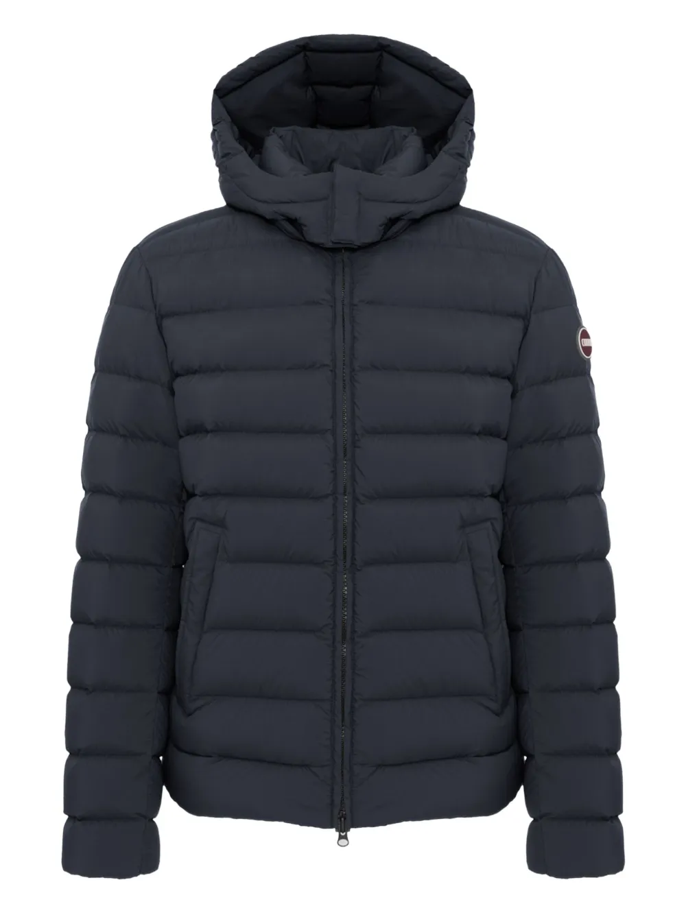 Colmar hooded quilted jacket Blauw