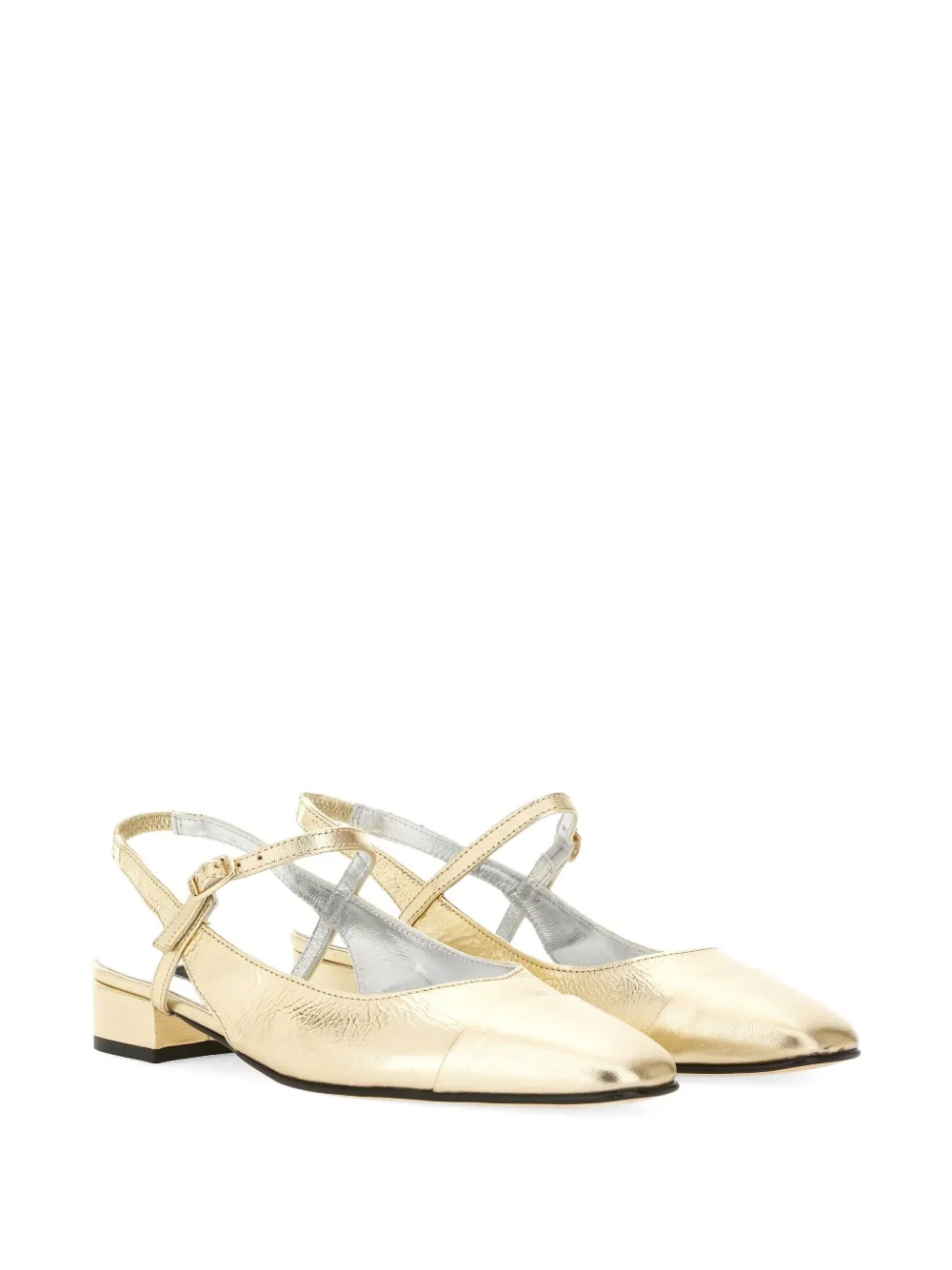 Carel Paris slingback heel pumps Goud