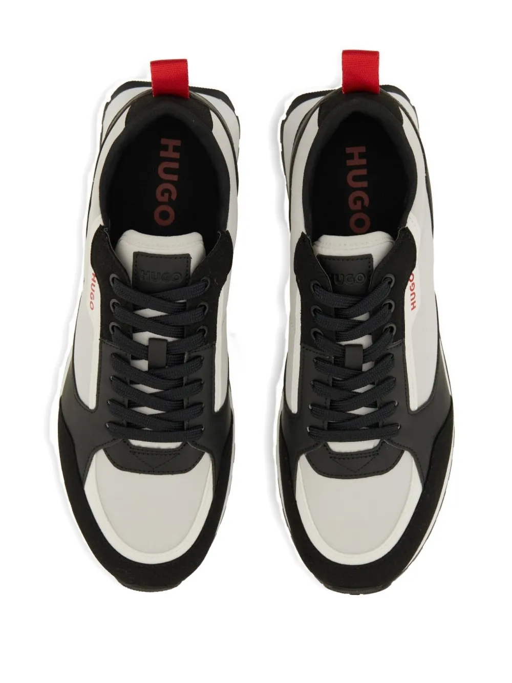 HUGO logo-detail sneakers Wit