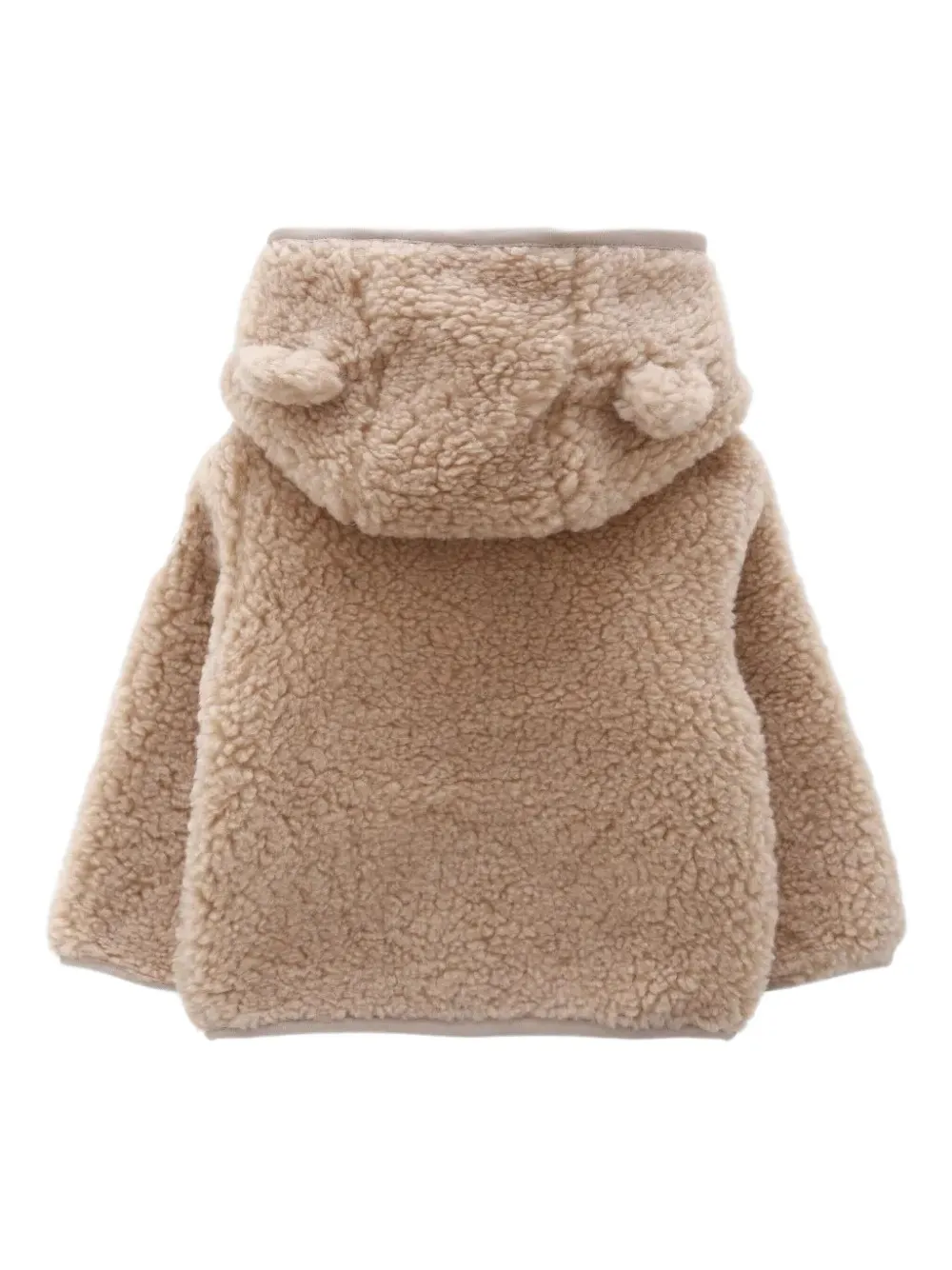Moncler Enfant Teddy gewatteerd jack Beige
