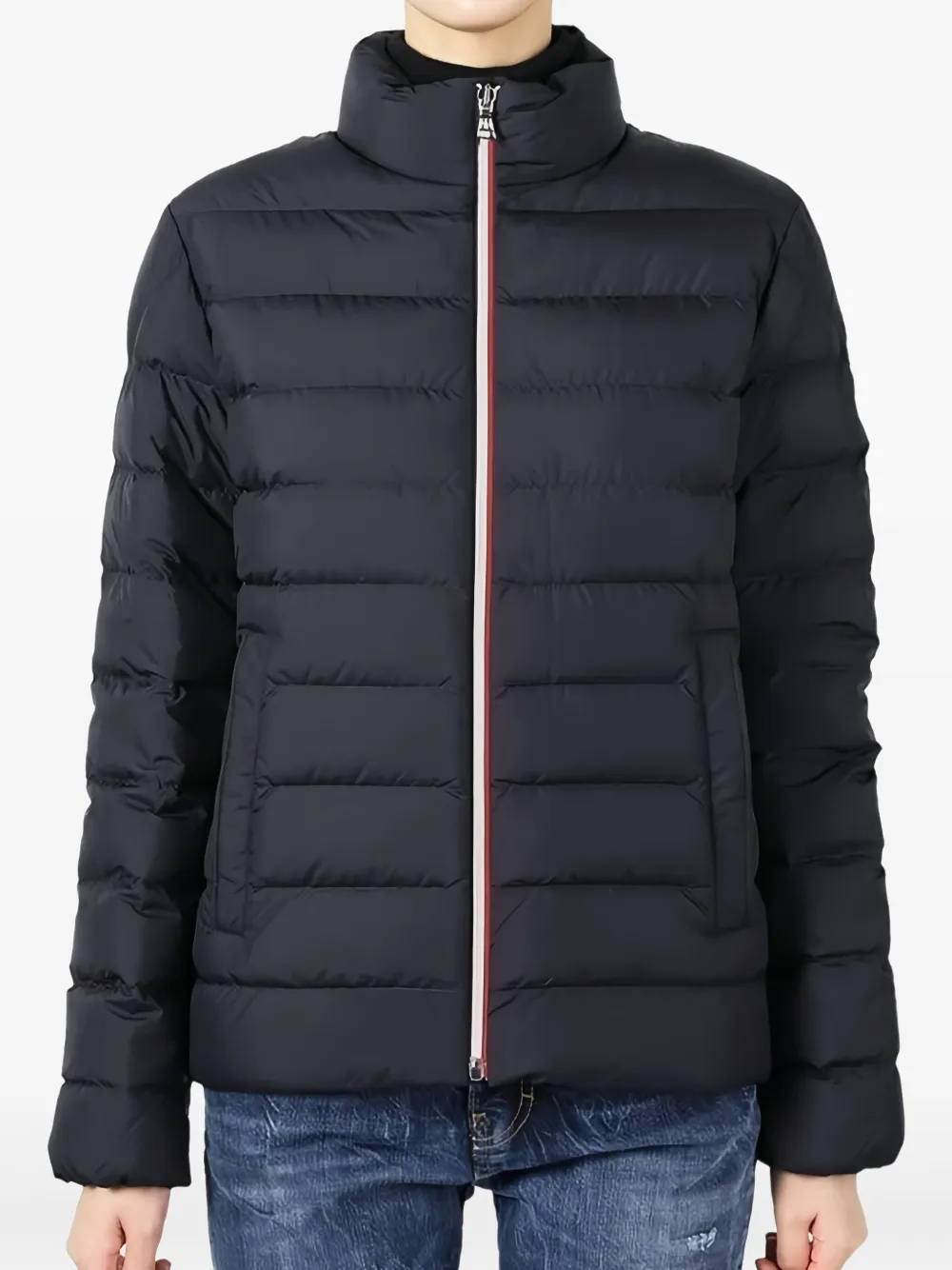 Moncler Enfant zip padded jacket | Blue | Image 1