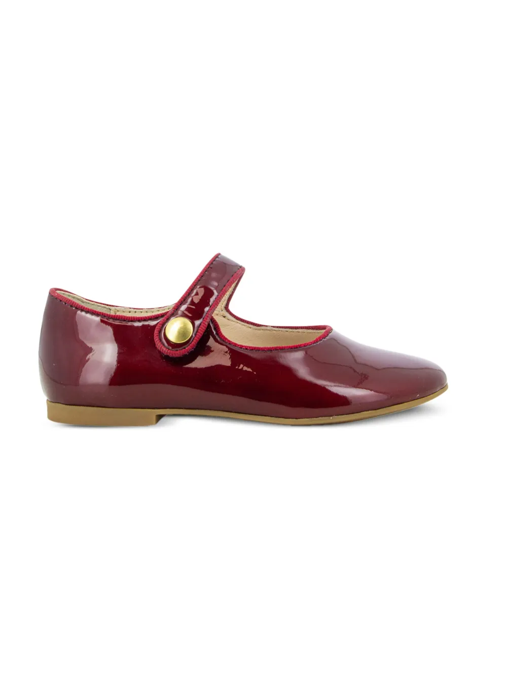 Pom D'api Daisy button strap sandals | rouge | Image 1
