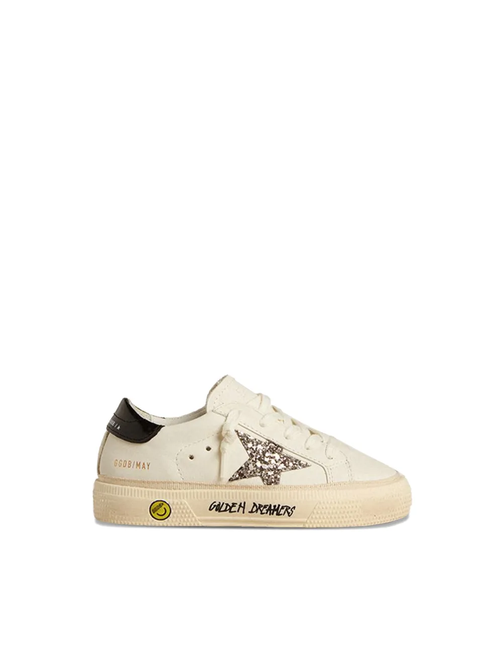 Golden Goose Kids Super-Star glitter-detail sneakers Beige