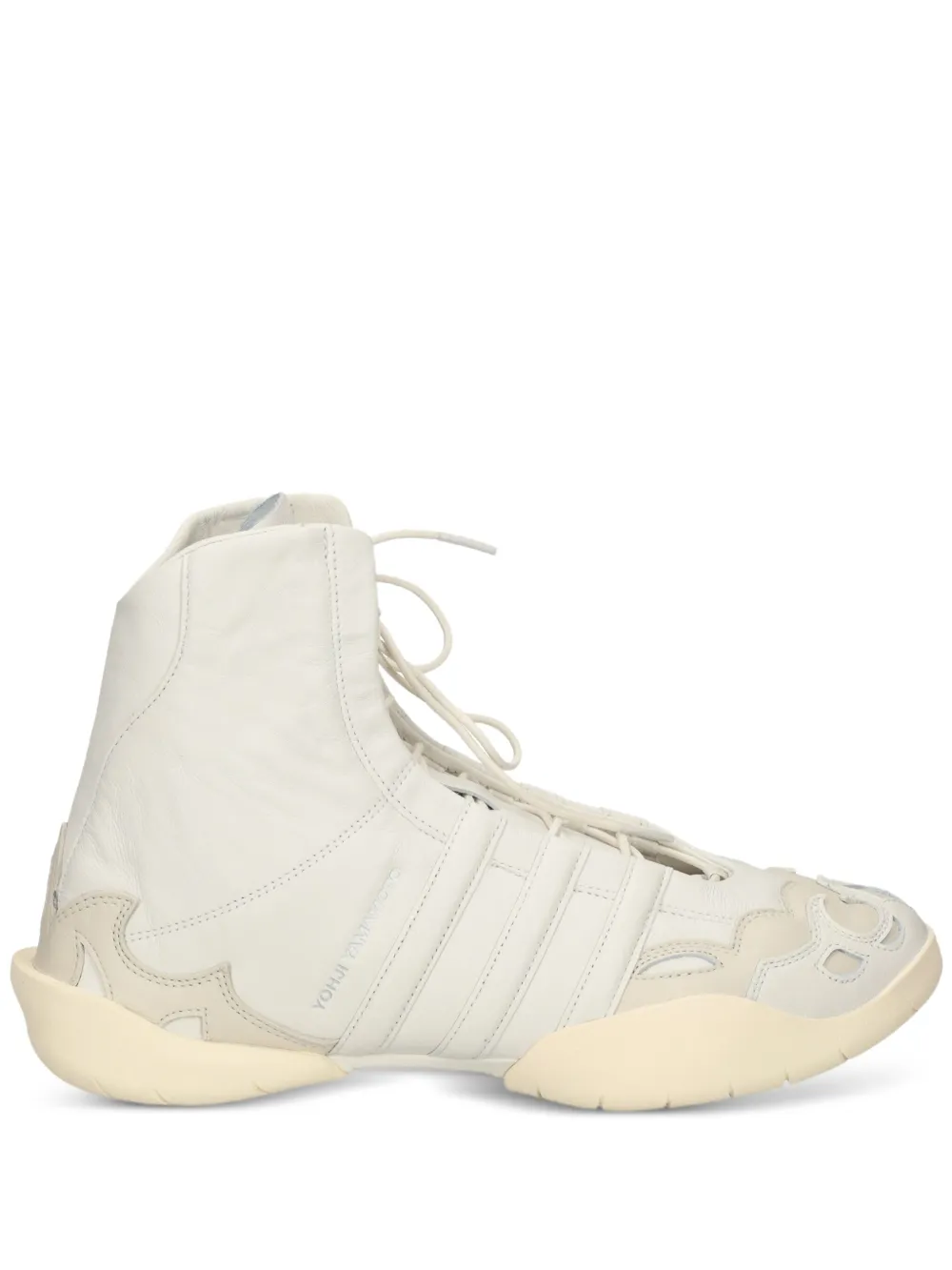 Regu 2002 Hi lace-up leather high-top trainers