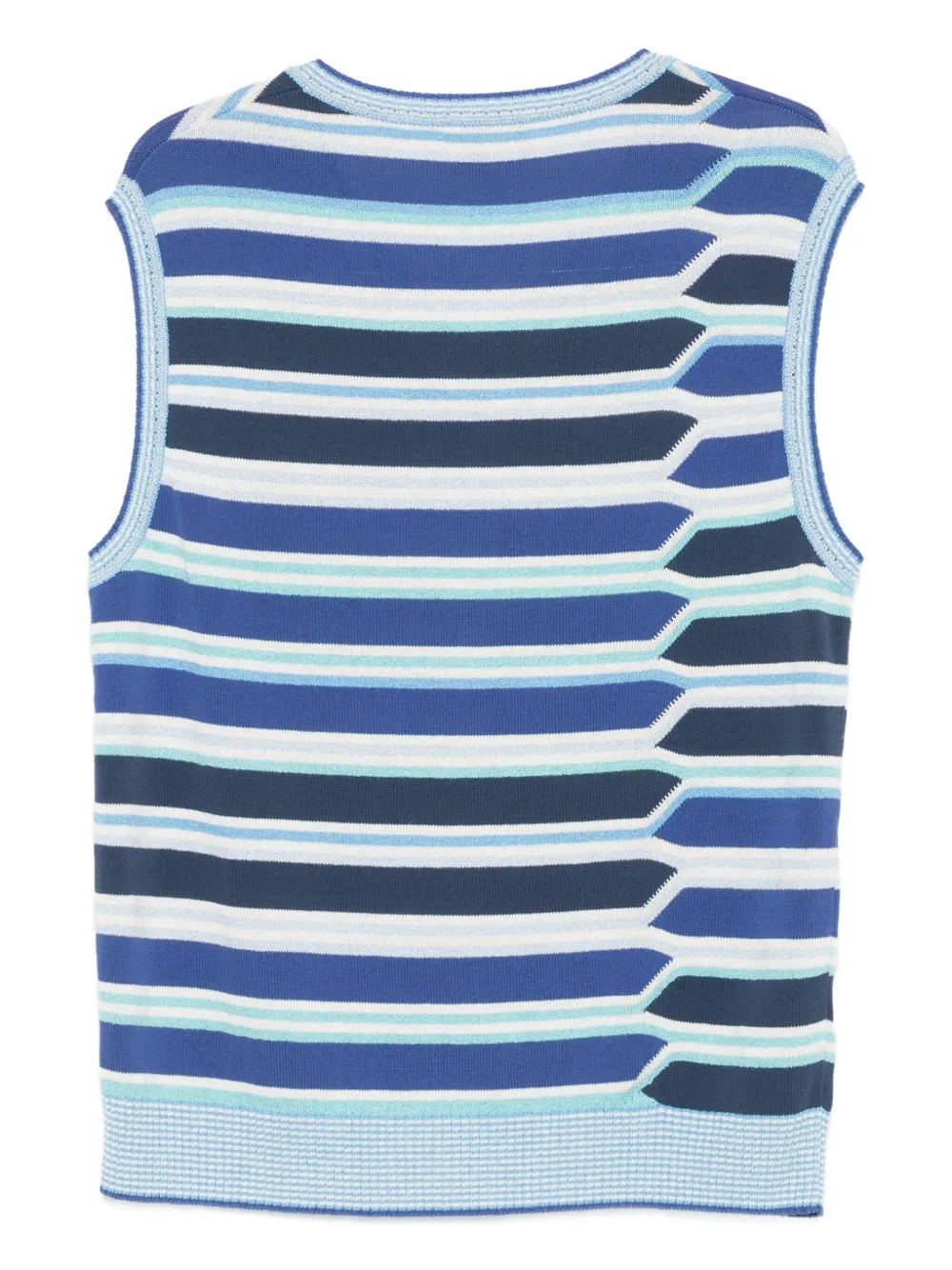 Missoni Pre-Owned 2000s striped knit vest | Image 2