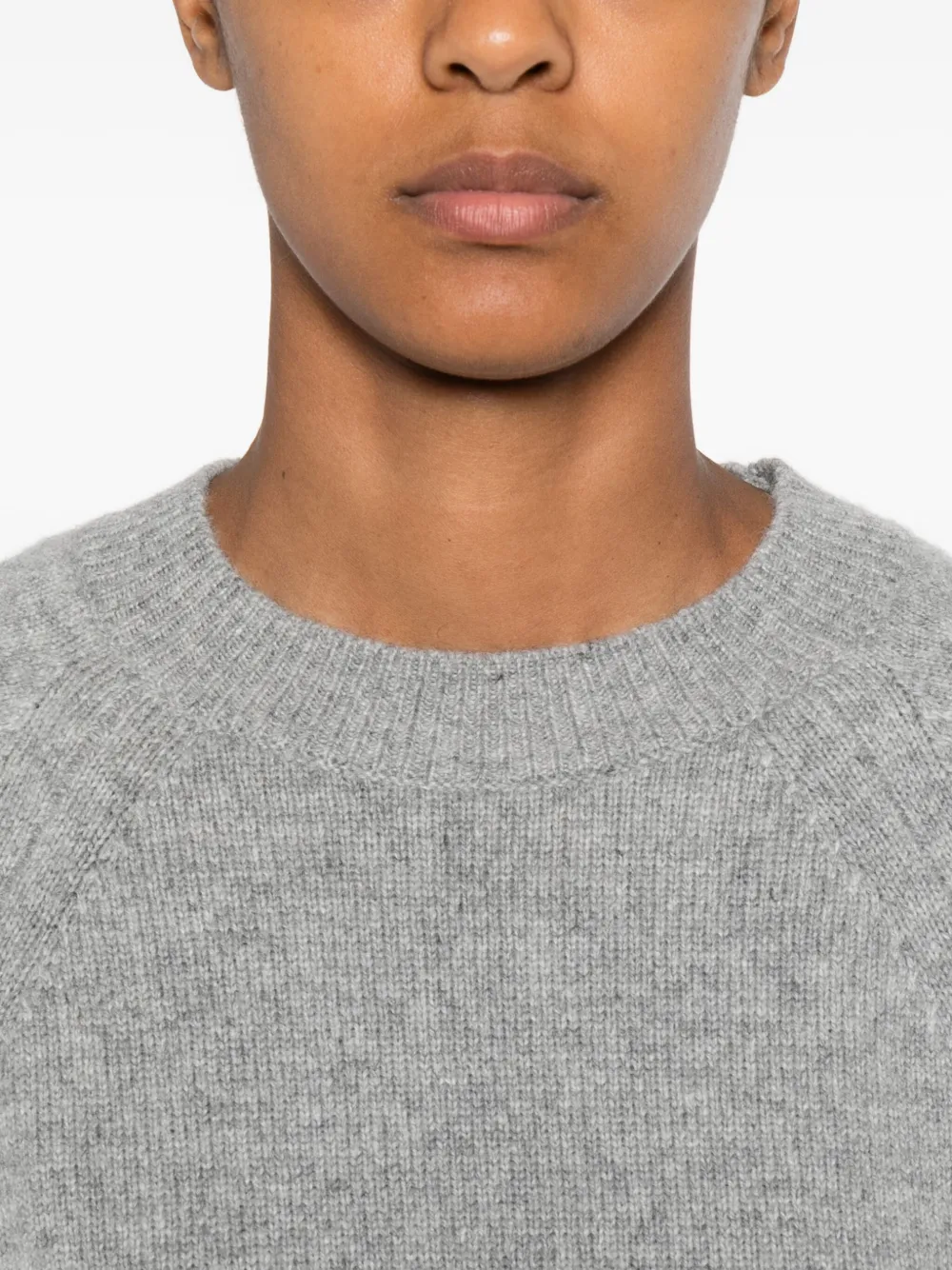 Bellerose Raglan-sleeve Sweater In Gray