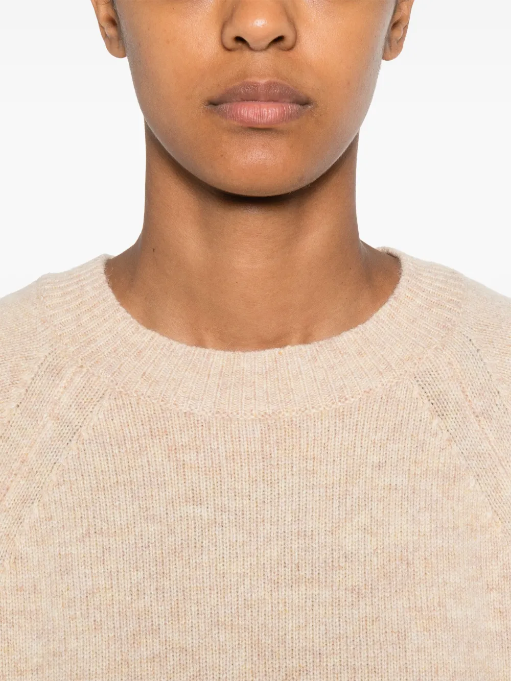 Bellerose Raglan-sleeve Sweater In Neutral