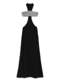 Vestiaire d'un Oiseau Libre Evangeline embellished cut-out maxi dress - Black
