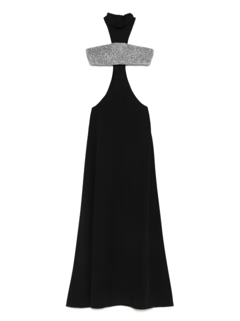 Vestiaire d'un Oiseau Libre Evangeline embellished cut-out maxi dress