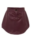 MSGM Kids elastic-waistband skirt - Red