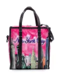 Balenciaga Pre-Owned 2018 S Lambskin NYC Bazar Shopper satchel - Pink
