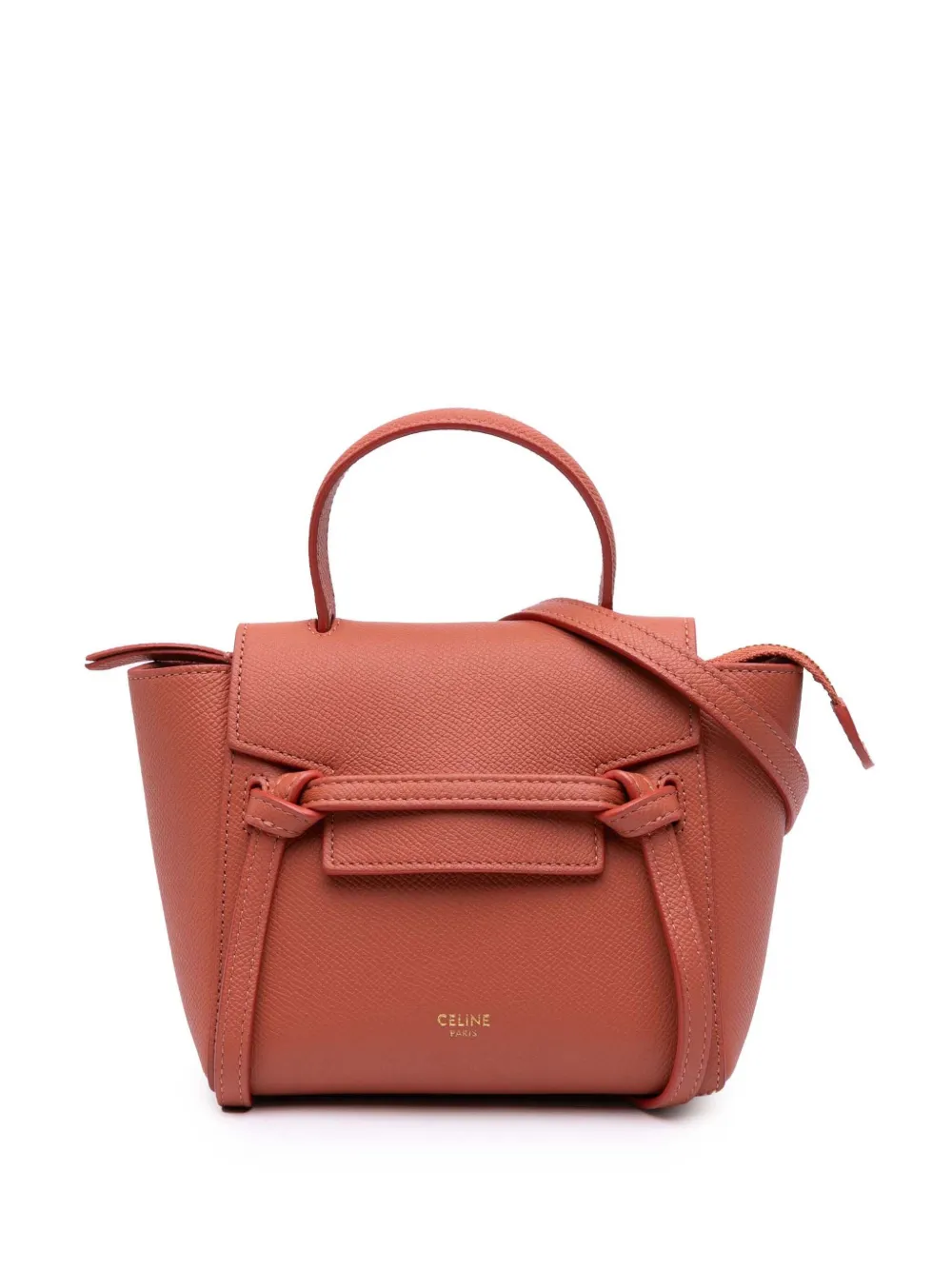 2020 Pico Grained Calfskin Belt Bag satchel