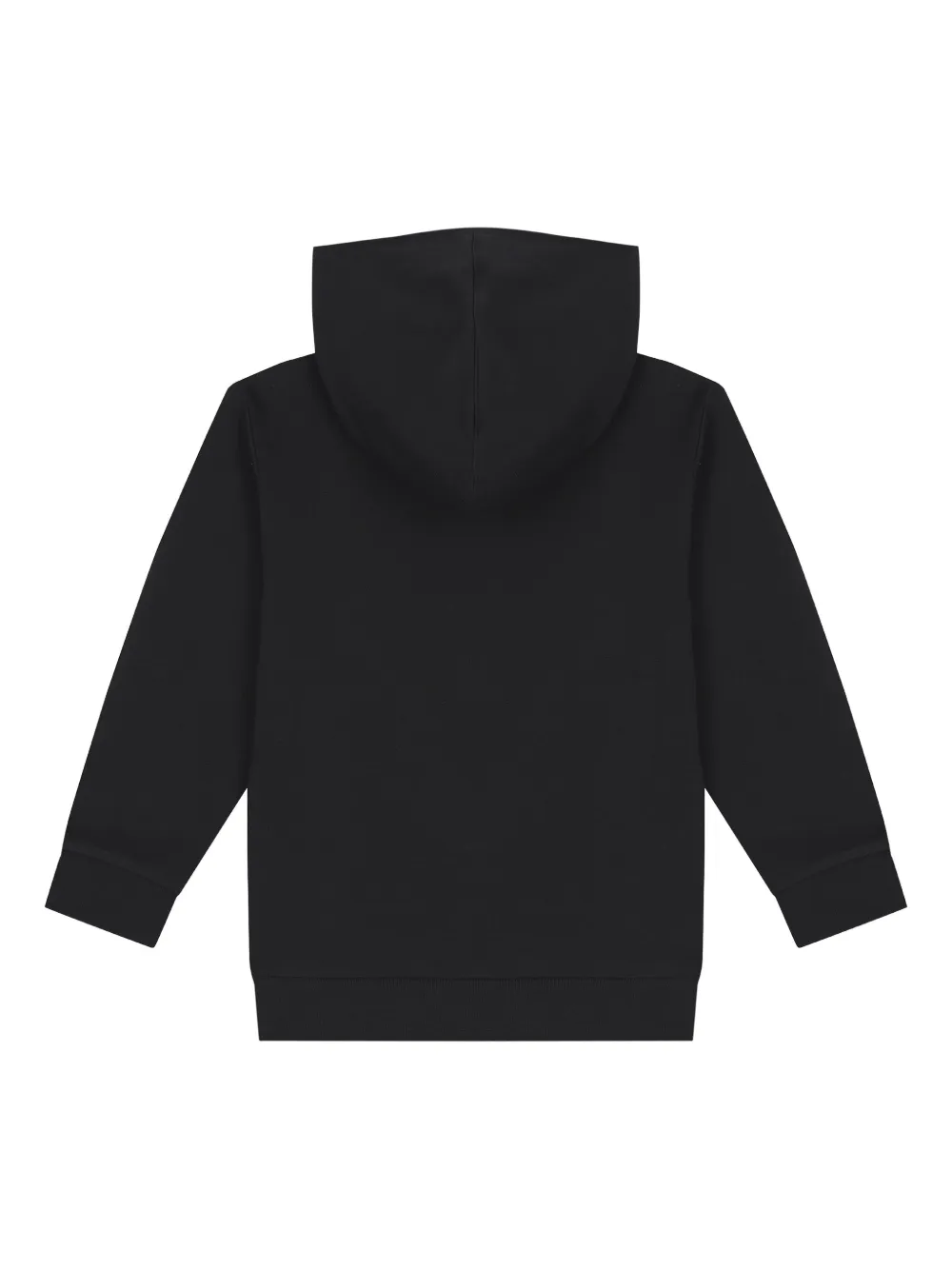 Aigner Kids logo-detail hoodie Zwart