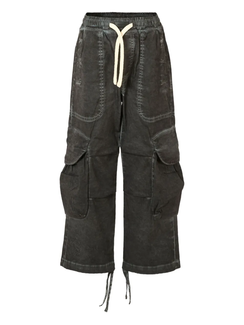 MSGM Kids cargo-pocket trousers Zwart